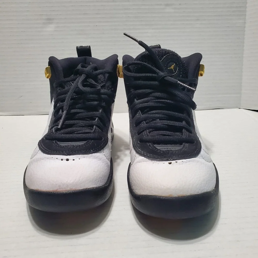 Nike Air Jordan Jumpman Pro Taxi Black White Gold Basketball Shoes 4Y 906876-032